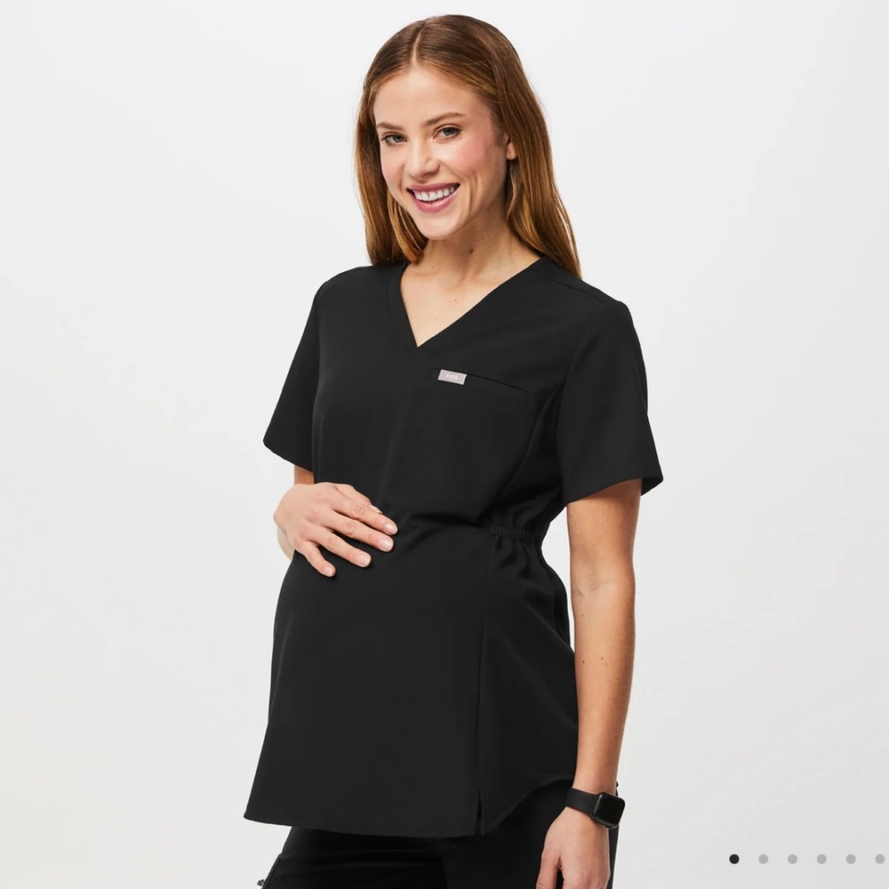 FIGS Octavia Maternity Scrub Top